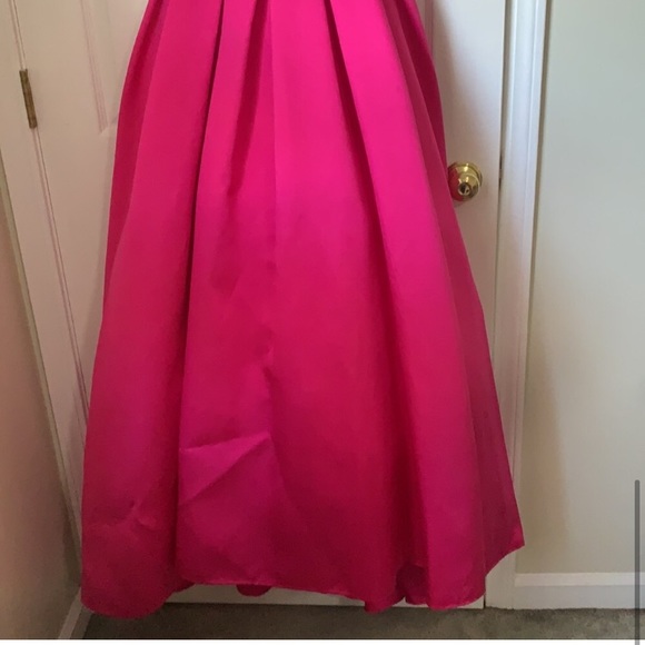 Halter Ballgown Jewel Neckline Formal Prom Pageant - Picture 7 of 7